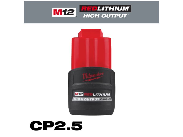 Milwaukee Tools M12™ REDLITHIUM™ HIGH OUTPUT™ CP2.5 Battery Pack